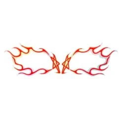 BLAZE GLAZE -UV FLUO RED METALLIC