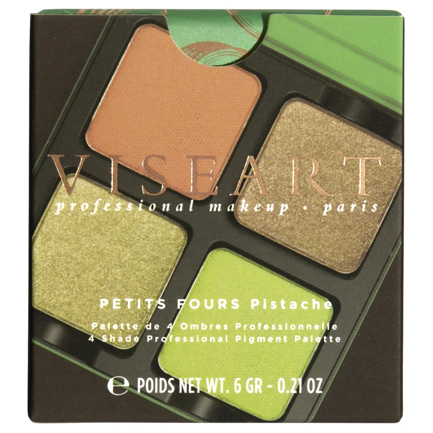 PETITS FOURS PIGMENT PALETTE - PISTACHE 3 PETITS FOURS PIGMENT PALETTE - PISTACHE - Image 2