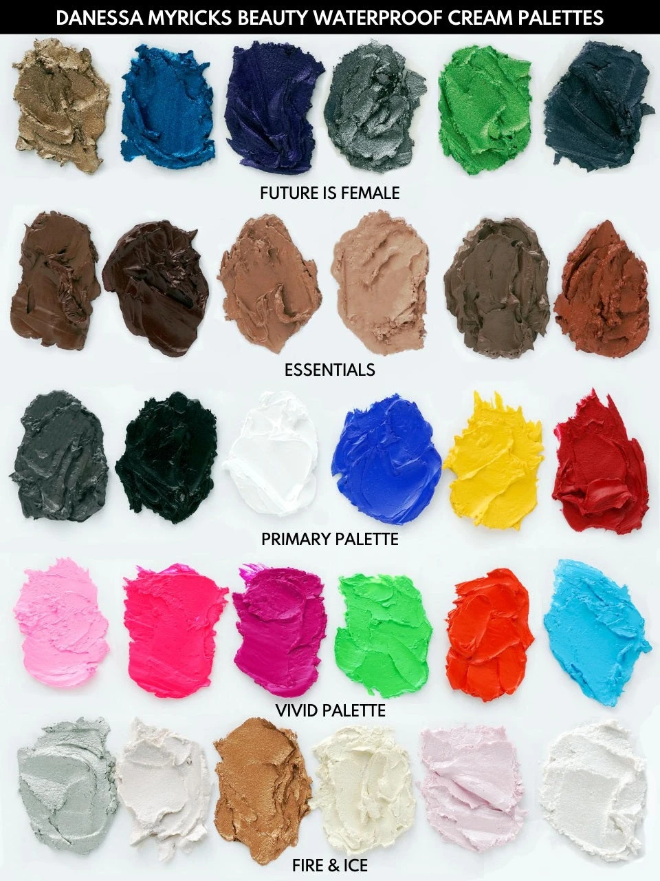 WATERPROOF CREAM - FUTURE IS FEMALE PALETTE 5 WATERPROOF CREAM - FUTURE IS FEMALE PALETTE - Image 3