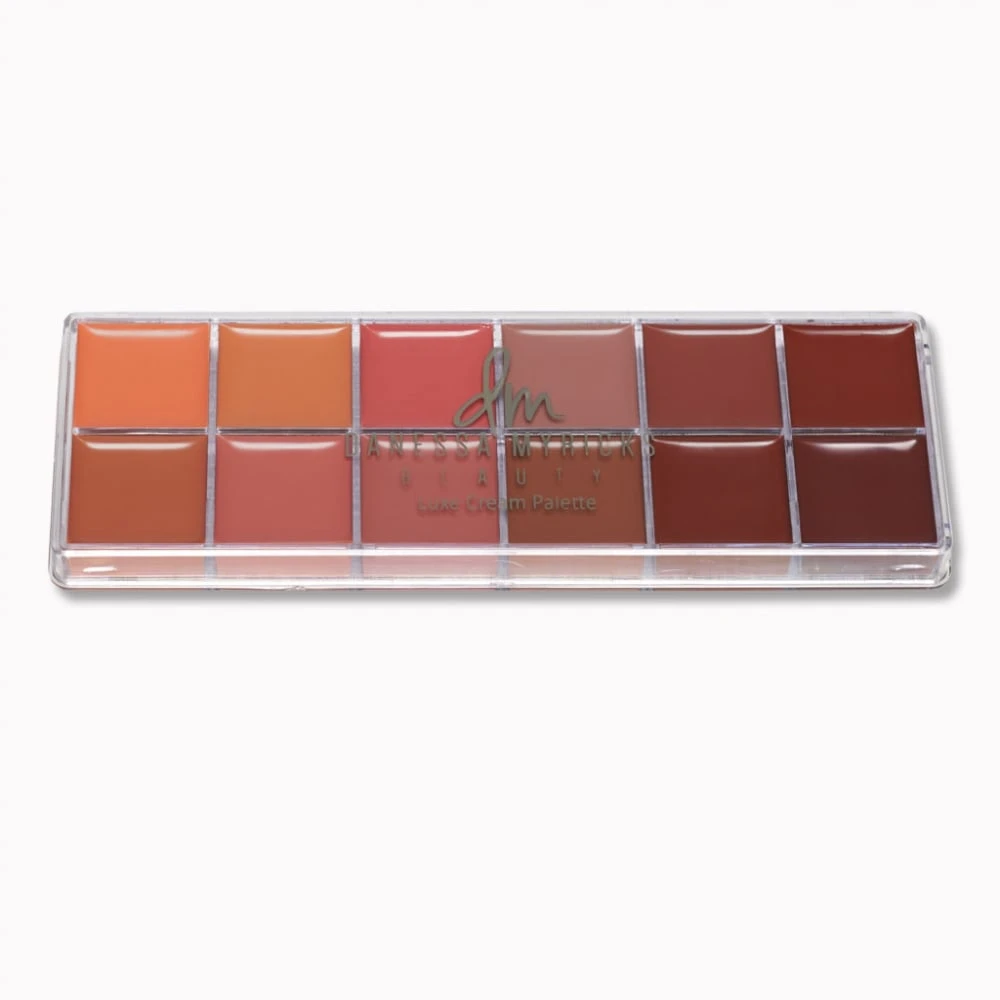 LUXE CREAM LIP PALETTE - THE NUDIST - NUDE SHADES 3 LUXE CREAM LIP PALETTE - THE NUDIST - NUDE SHADES