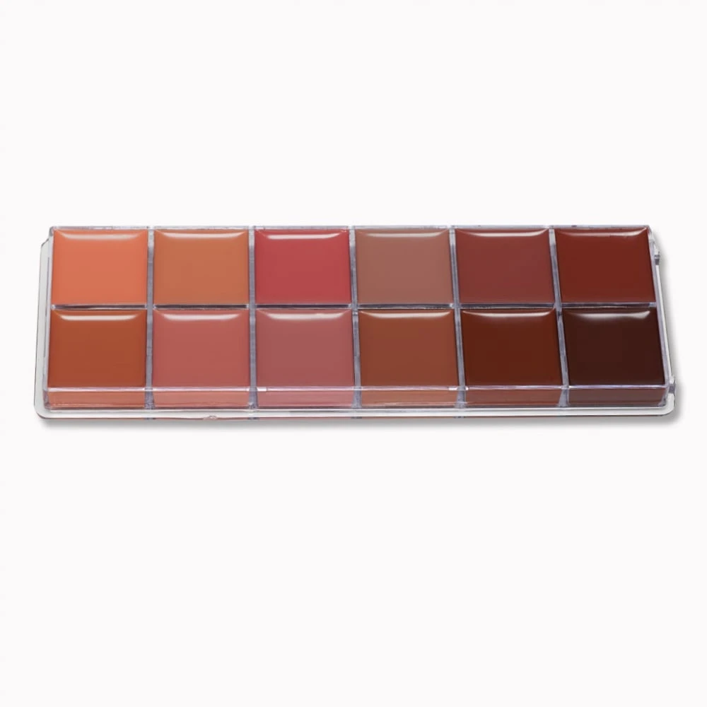 LUXE CREAM LIP PALETTE - THE NUDIST - NUDE SHADES 4 LUXE CREAM LIP PALETTE - THE NUDIST - NUDE SHADES - Image 2