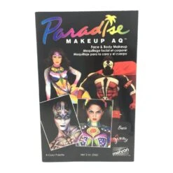 Front Page -Luxe Beauty mehron paradise makeup aq basic 8 colour face painting palette p3402 16543 image