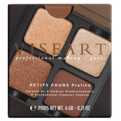 PETITS FOURS PIGMENT PALETTE - PRALINE 11 PETITS FOURS PIGMENT PALETTE - PRALINE -Luxe Beauty viseart petits fours pigment palette praline p4258 20974 image